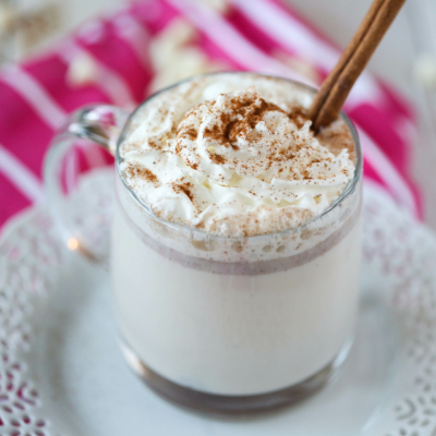 copycat starbucks snickerdoodle white hot chocolate