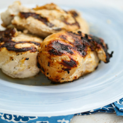 Grilled Greek Yogurt Chicken by Our Best Bites