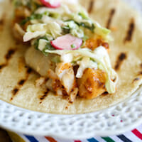 Spicy Fish Tacos by Our Best Bites