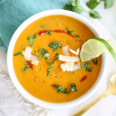 Coconut Curry Butternut Squash Soup by Our Best Bites
