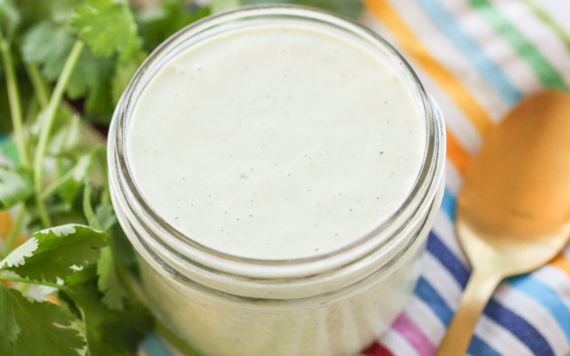 Lime Cilantro Ranch Dressing