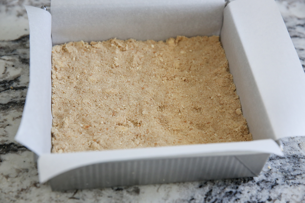 crust in pan pre-baked